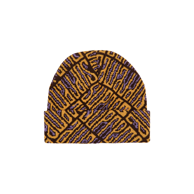 Supreme Funk Spellout Beanie 'Orange'