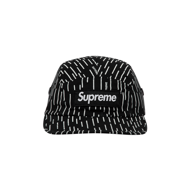 Supreme Military Camp Cap 'Black Raindrop'