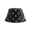 Rhude Cross Bandana Bucket Hat 'Black/White'