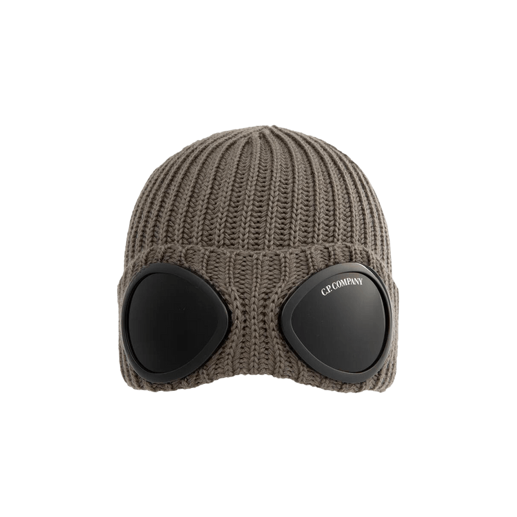C.P. Company Goggle Beanie 'Walnut'