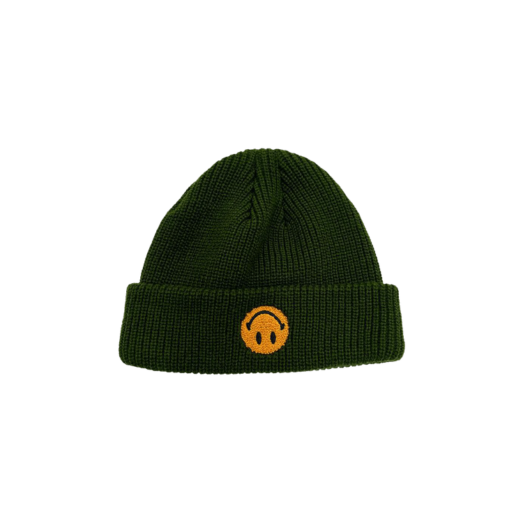 Market Smiley Upside Down Beanie 'Kelp'