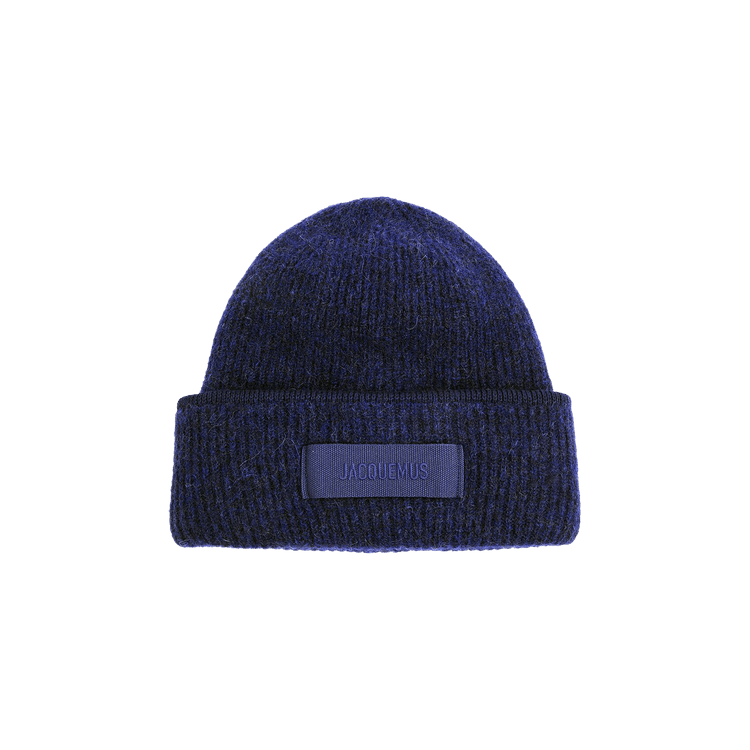Jacquemus Le Bonnet Gros Grain Beanie 'Navy'