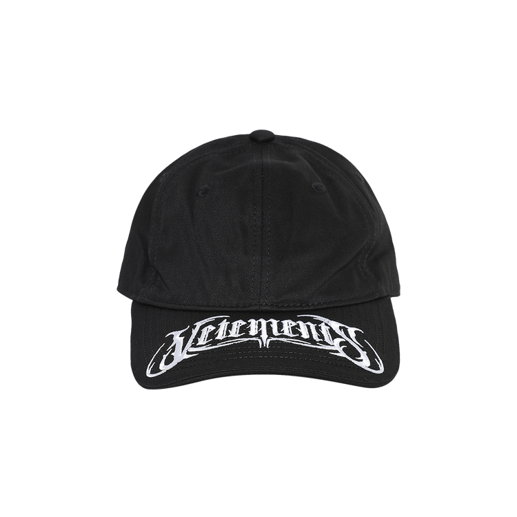 Vetements Metal Logo Cap 'Black'