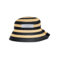 Jacquemus La Chapeau Vela 'Ivory/Black'