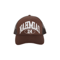 Nahmias Studded Marque Trucker Hat 'Brown'
