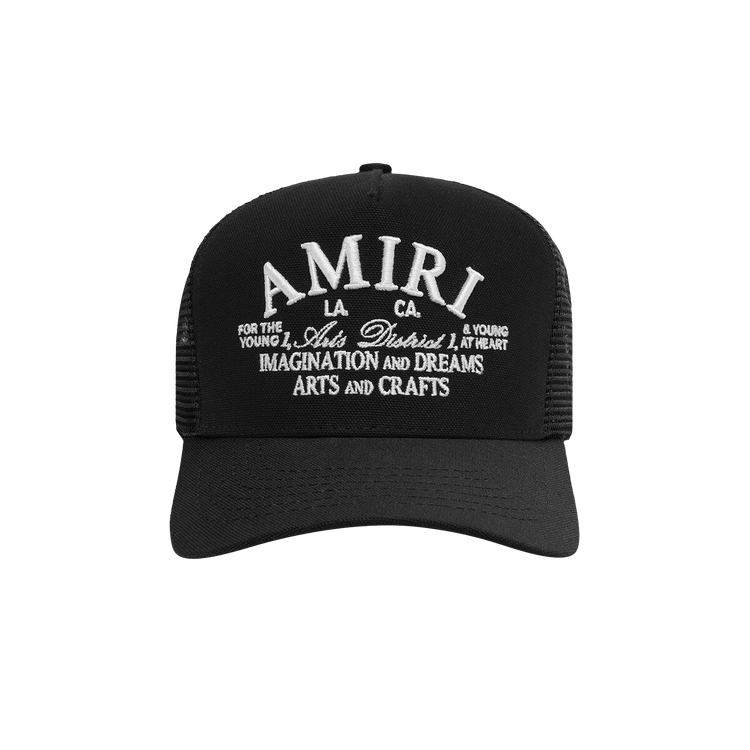 Amiri Arts District Trucker Hat 'Black'