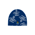 Palace x Vivienne Westwood Jersey Beanie 'Indigo'