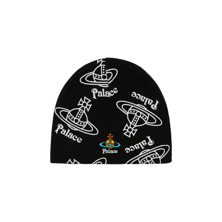 Palace x Vivienne Westwood Jersey Beanie 'Black'