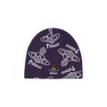 Palace x Vivienne Westwood Jersey Beanie 'Purple'