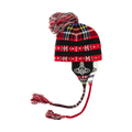Palace x Vivienne Westwood Orb Knit Earflap Beanie 'Tartan'