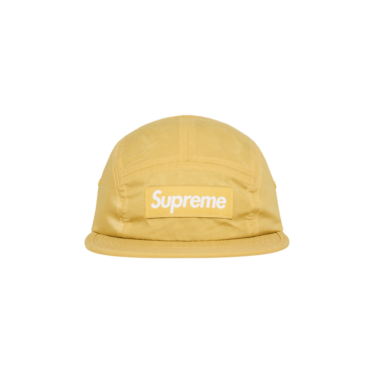 Supreme Waxed Ripstop Camp Cap 'Yellow'