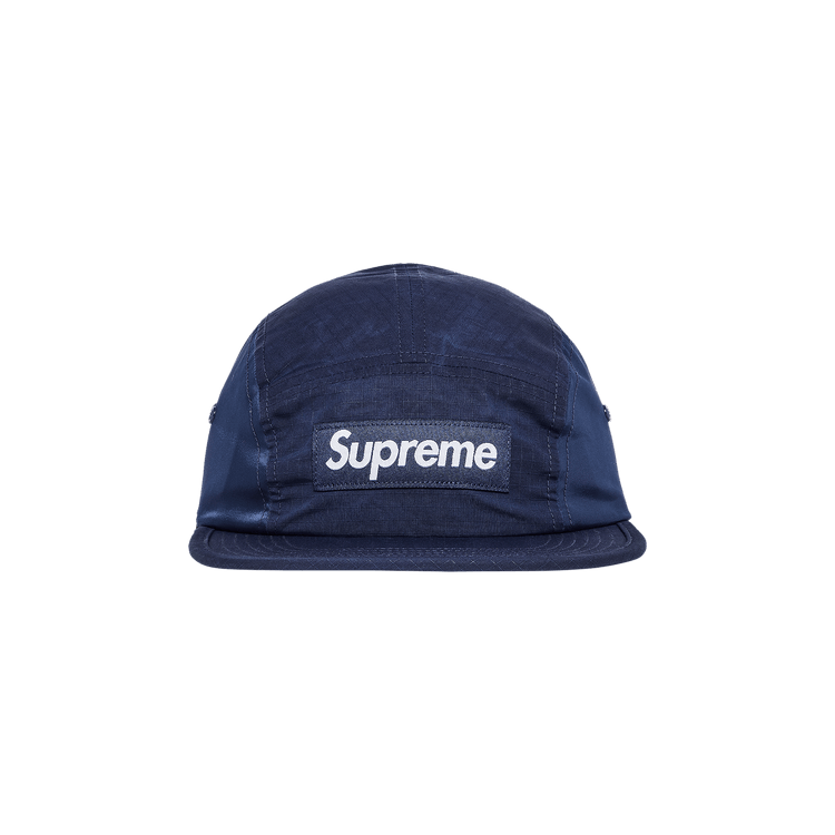 Supreme Waxed Ripstop Camp Cap 'Navy'