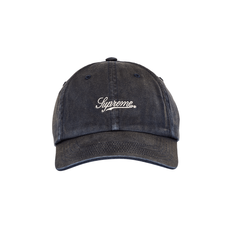 Supreme Bleached Chino 6-Panel 'Navy'