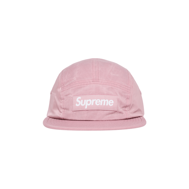 Supreme Waxed Ripstop Camp Cap 'Light Pink'