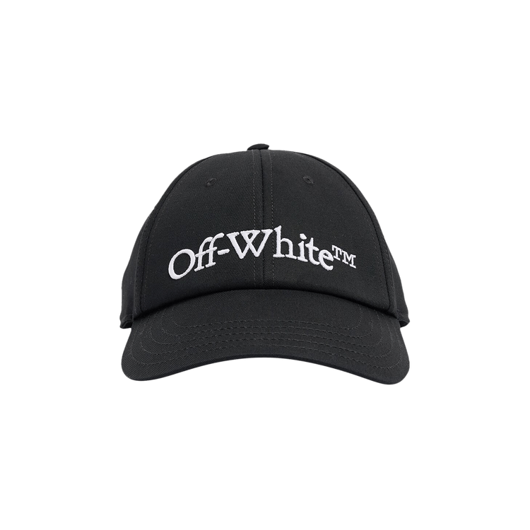 Off-White Drill Bookish Baseball Cap 'Black/White'