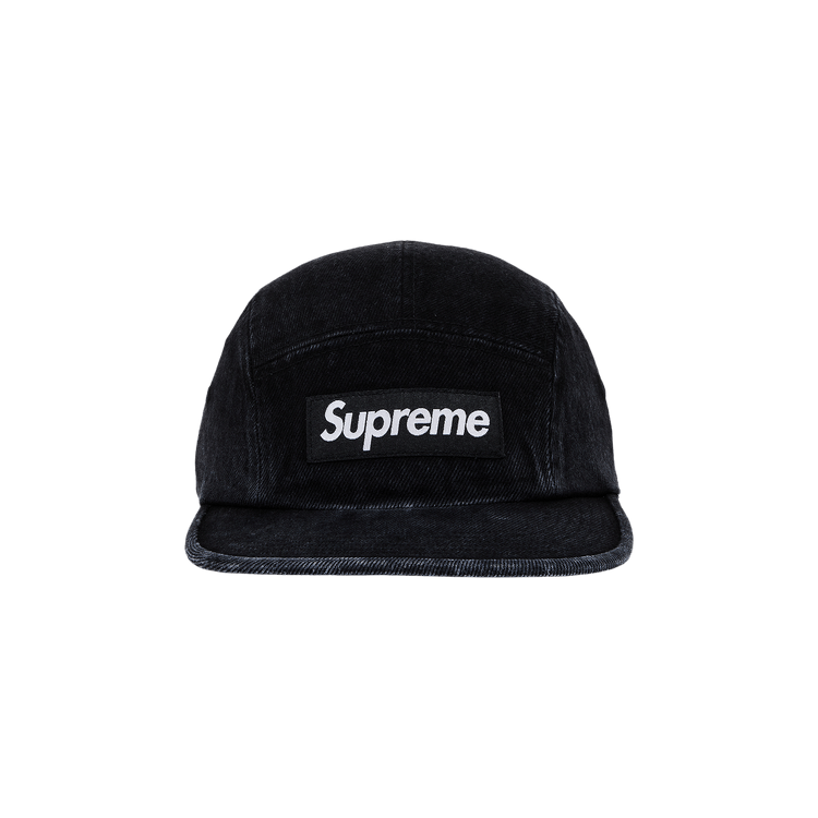 Supreme Denim Camp Cap 'Black'