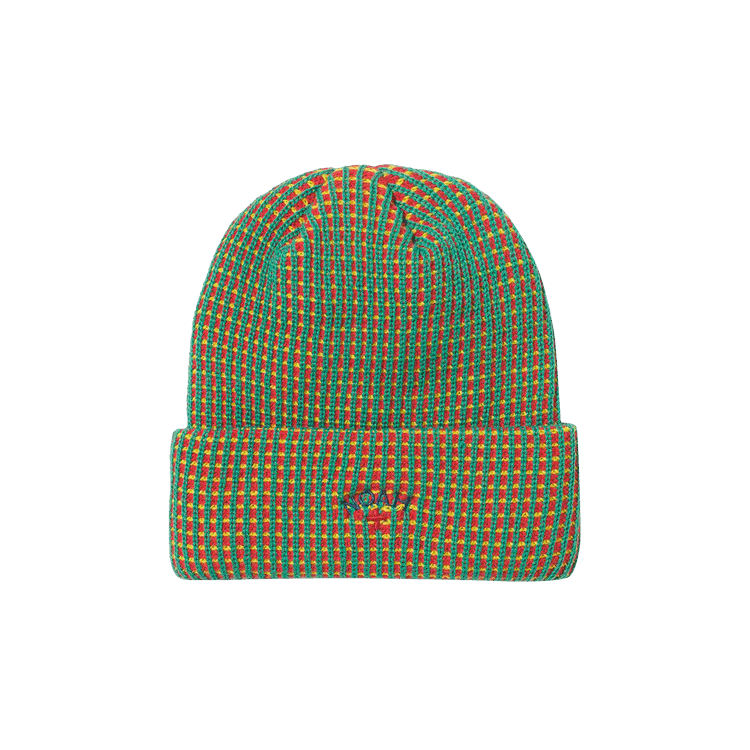 Noah Tri-Color Beanie 'Red/Yellow/Green'