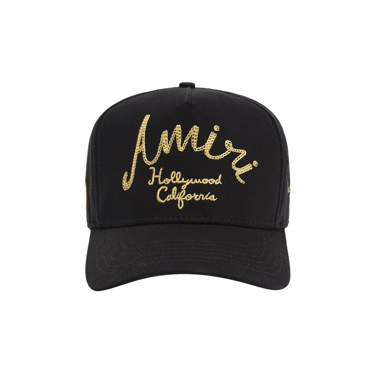 Amiri Hollywood Canvas Hat 'Black'
