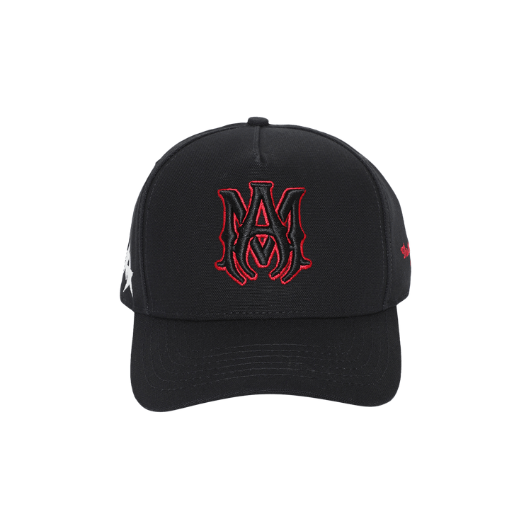Amiri Stars MA Canvas Hat 'Black/Red'