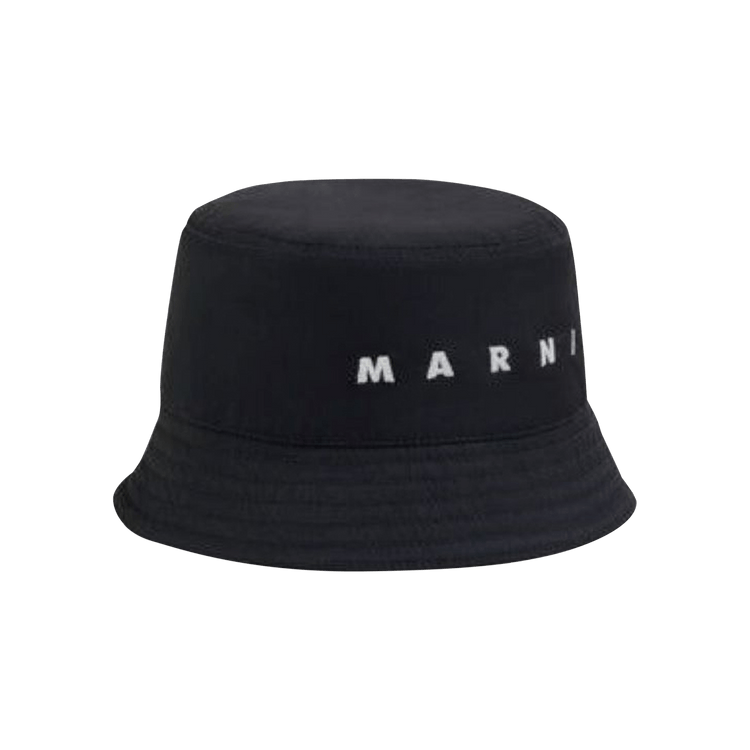 Marni Logo Bucket Hat 'Black'