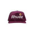 Rhude Cheval Corduroy Structure Hat 'Maroon'