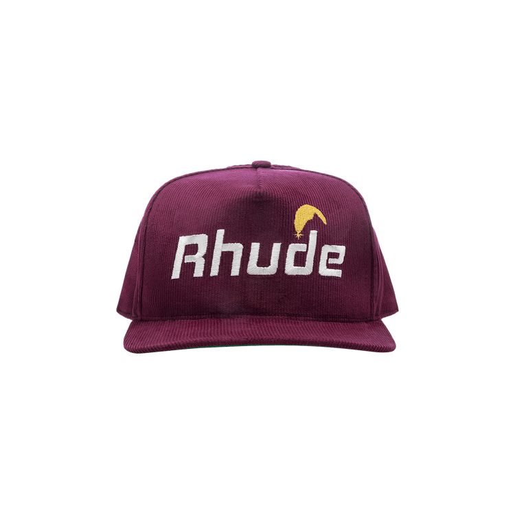 Rhude Cheval Corduroy Structure Hat 'Maroon'