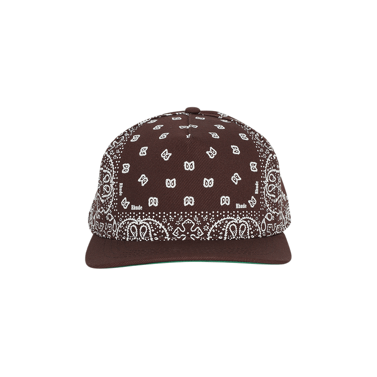 Rhude Bandana Canvas Hat 'Tan/White'