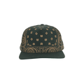 Rhude Bandana Canvas Hat 'Green/White'