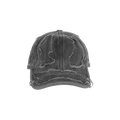 Vetements Fully Distressed Piercing Cap 'Black'