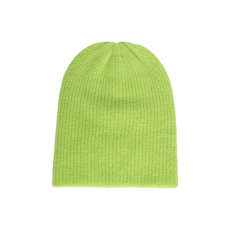 The Elder Statesman Watchman Cap 'Acid Green'