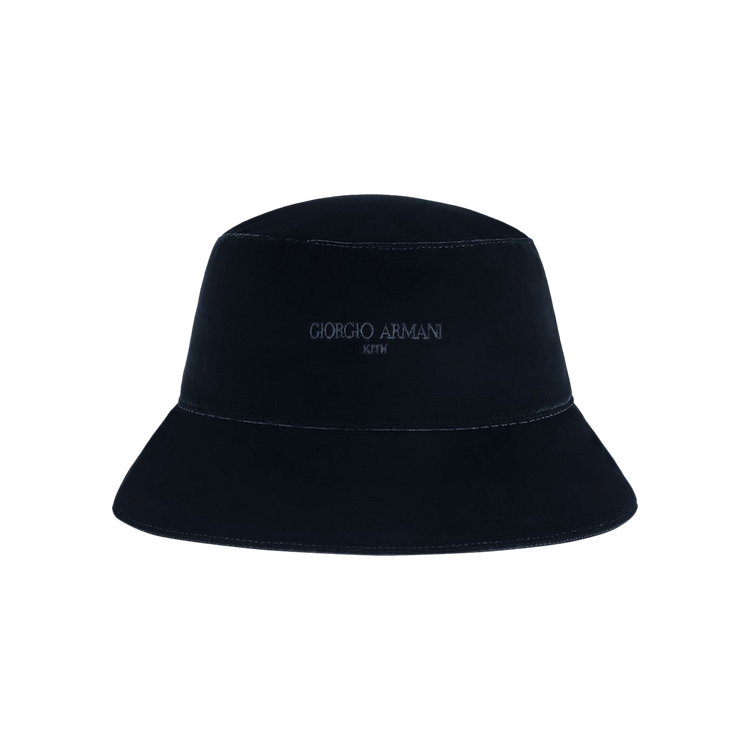Kith & Giorgio Armani Velour Bucket Hat 'Nocturnal'
