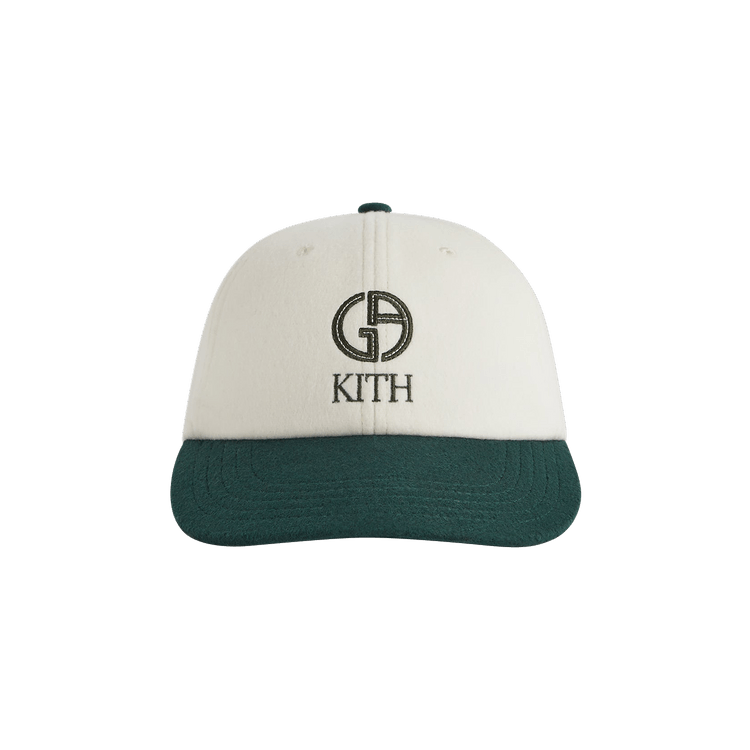 Kith & Giorgio Armani Two Tone Baseball Cap 'Sandrift'