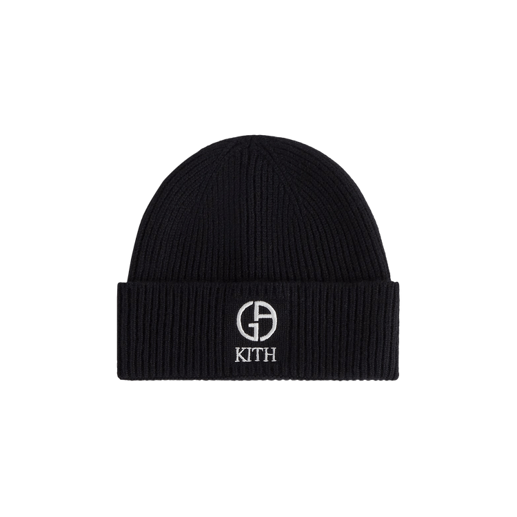 Kith & Giorgio Armani Cashmere Beanie 'Black'