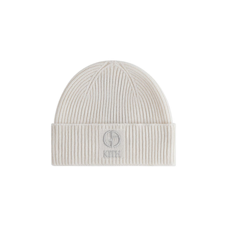 Kith & Giorgio Armani Cashmere Beanie 'Sandrift'