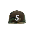 Supreme Screwball S Logo New Era 'Woodland Camo'