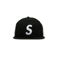 Supreme Screwball S Logo New Era 'Black'