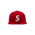 Supreme Screwball S Logo New Era 'Red'