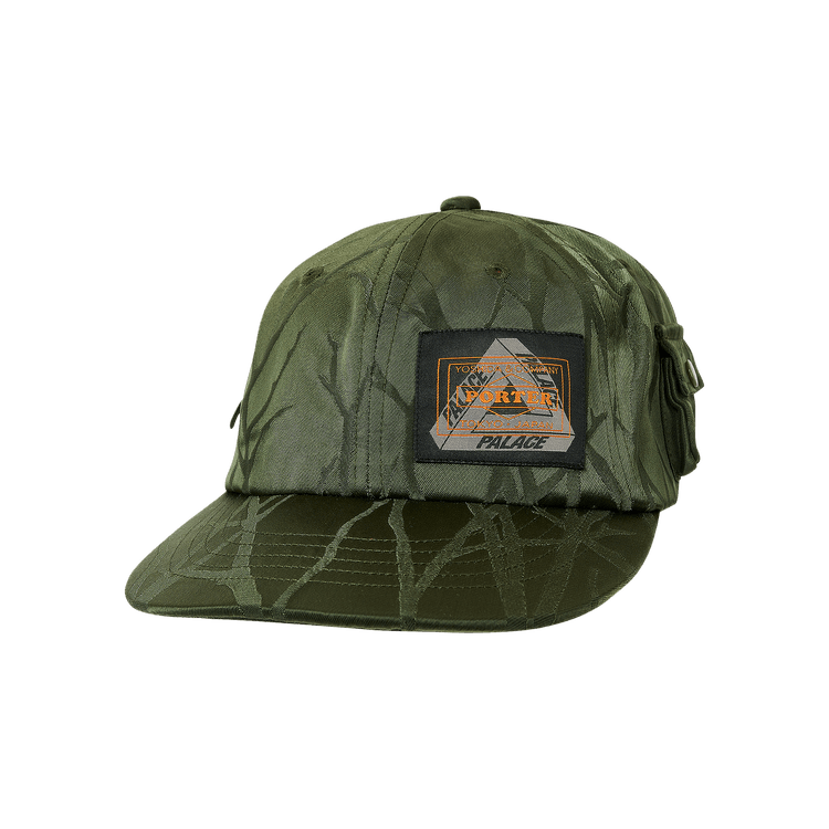 Palace x Porter-Yoshida & Co. Pocket 6-Panel 'Olive/Jacquard'