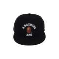 BAPE College Wool Cap 'Black'