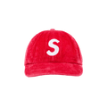 Supreme Corduroy S Logo 6-Panel 'Bright Red'