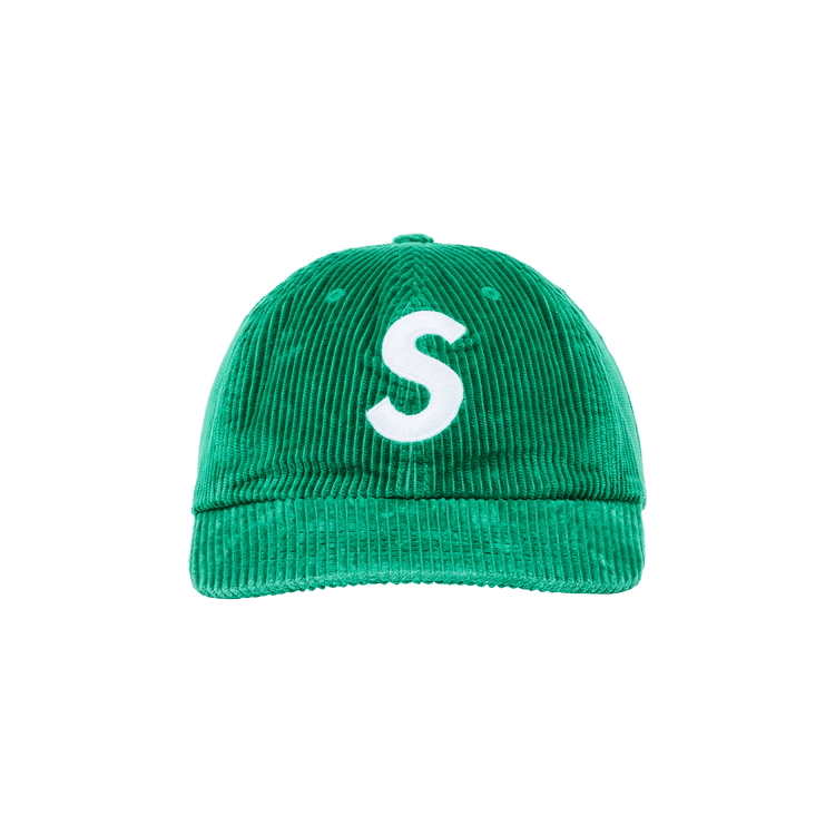 Supreme Corduroy S Logo 6-Panel 'Green'