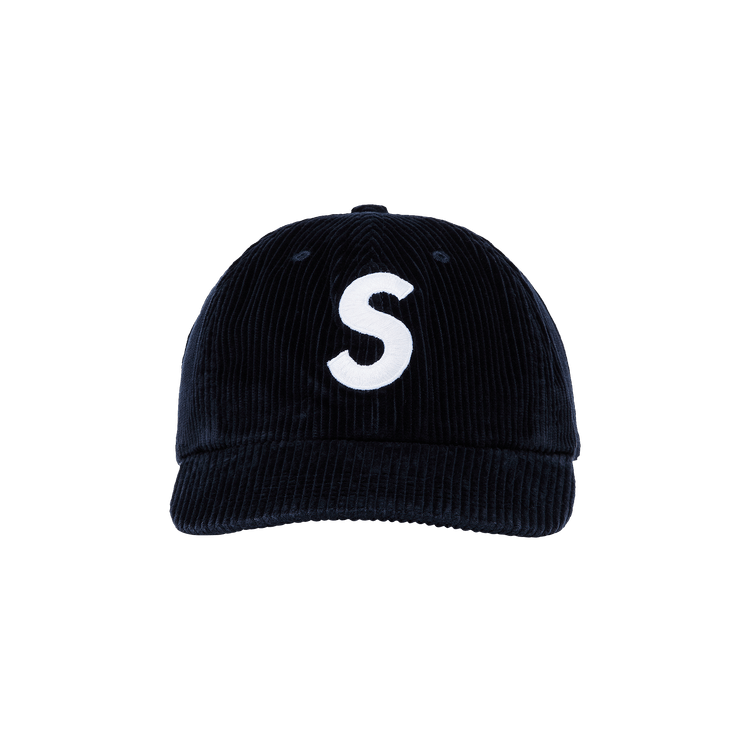 Supreme Corduroy S Logo 6-Panel 'Navy'