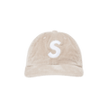 Supreme Corduroy S Logo 6-Panel 'Stone'