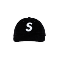 Supreme Corduroy S Logo 6-Panel 'Black'