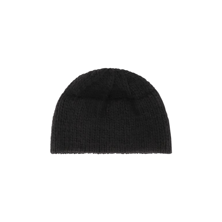 Dries Van Noten Wool Bulky Handknit Hat 'Black'
