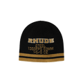 Rhude Steel Beanie 'Black/Yellow'