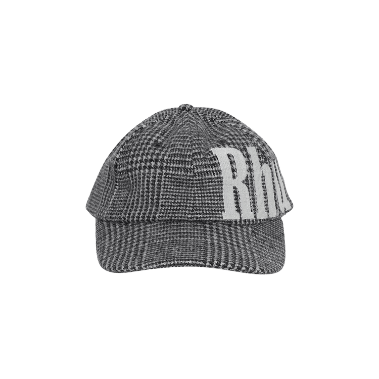 Rhude Wrap Logo 6-Panel Hat 'Black/White'