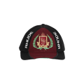 Rhude Racing Crest 6-Panel Hat 'Black/Maroon'