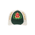 Rhude Racing Crest 6-Panel Hat 'Cream/Green'