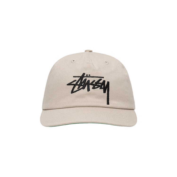 Stussy Big Stock Mid Depth Hat 'Tan'
